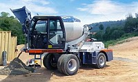 Aimix large concrete mobile mixer truck for sale